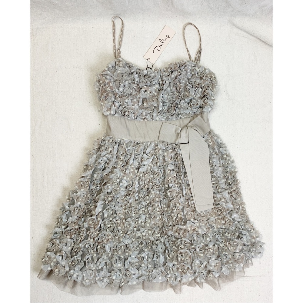 Darling Tulle Polka dot Chiffon Jeannie Dress NWT